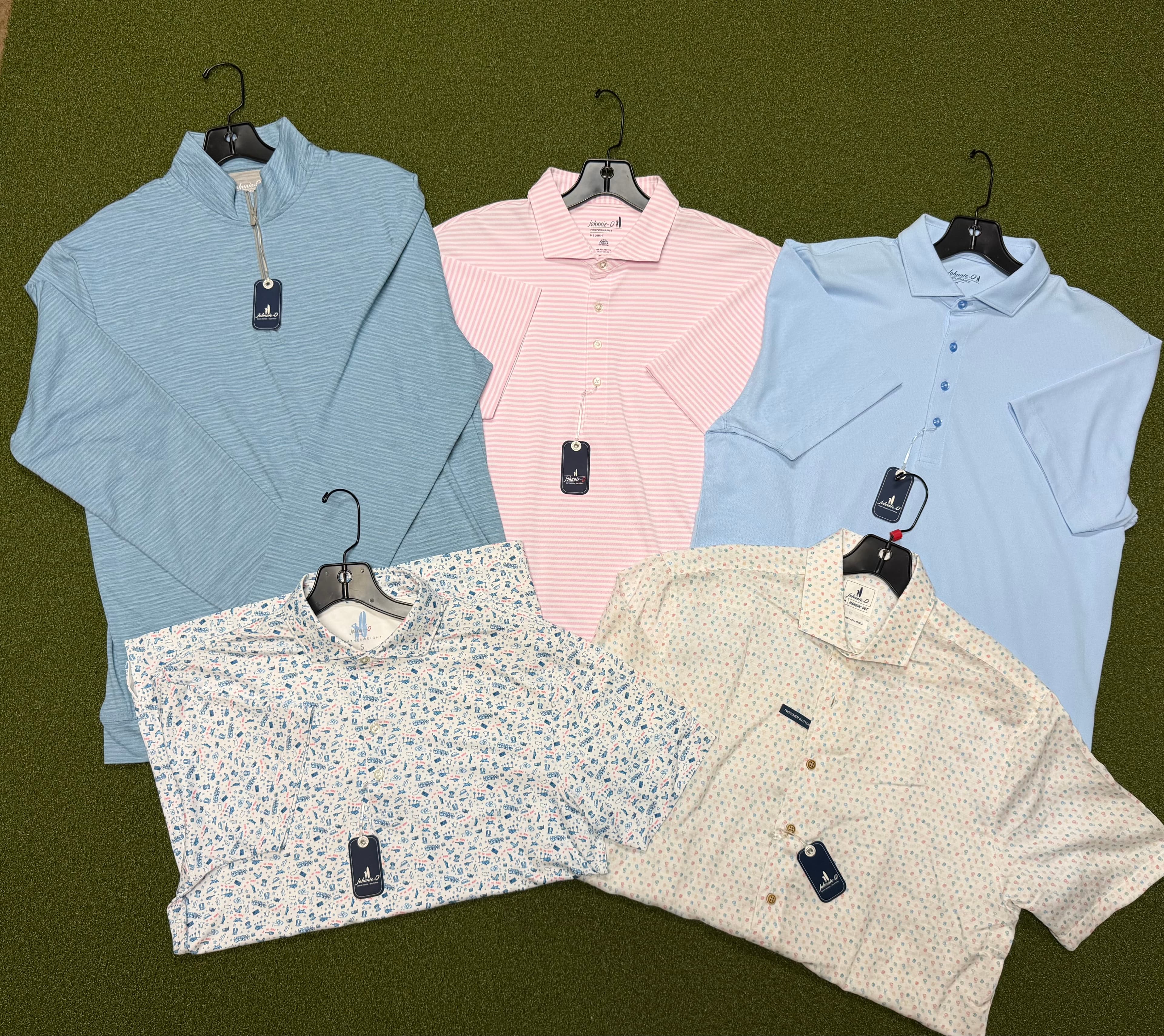 ⛳ Johnnie-O Men’s Medium Performance Apparel Bundle