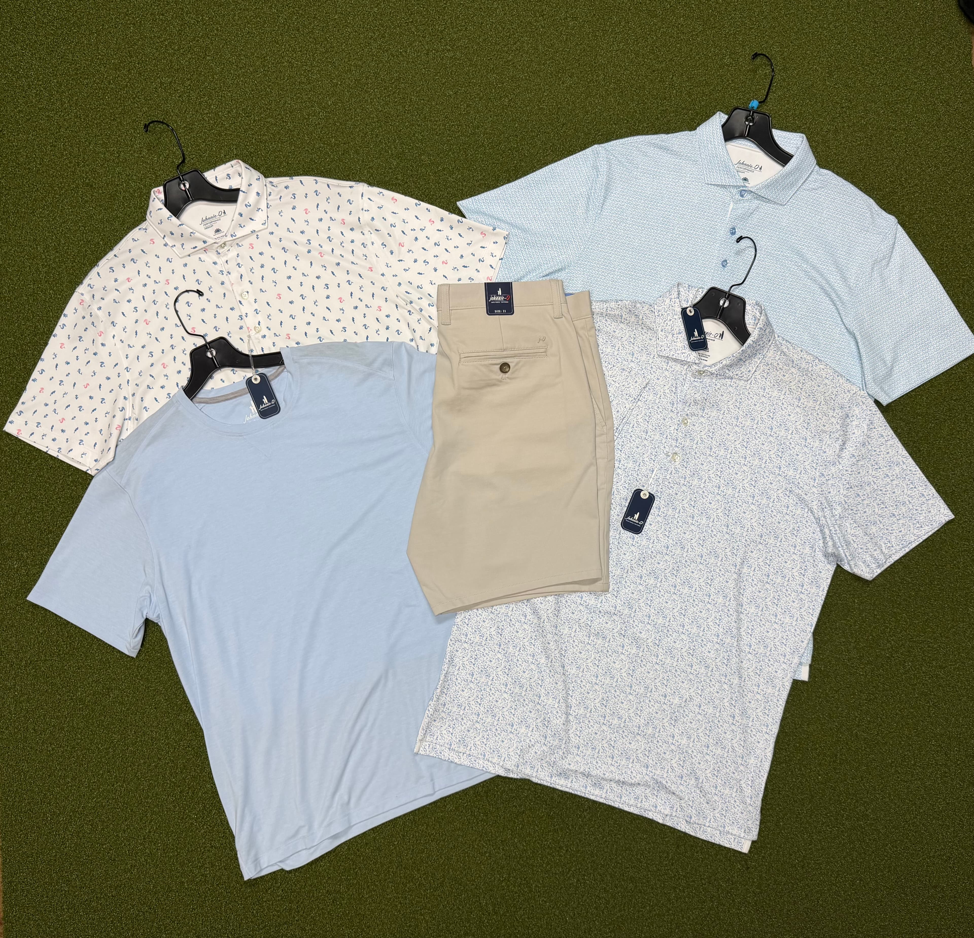 ⛳ Johnnie-O Men’s Medium Golf & Casual Apparel Bundle